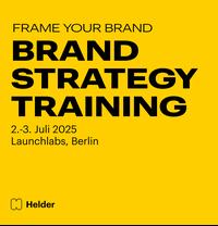 Brand Strategy Training - Frame your Brand