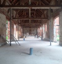 The think tank is developing: new images from the construction site on the three-sided farm in Anhalt