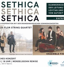 Musethica-Konzert in der Mendelssohn Remise: Eintritt frei
