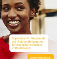 Stipendium für Studierende mit Migrationshintergrund: für eine gute Perspektive in Deutschland