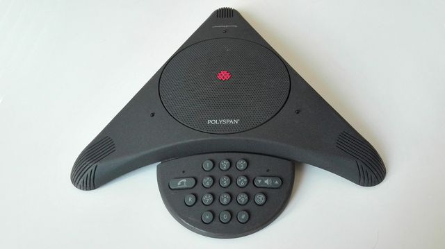 Vermietung Konferenztelefon mit VoIP und eigener Telefonnummer Polyspan Konftel SIP