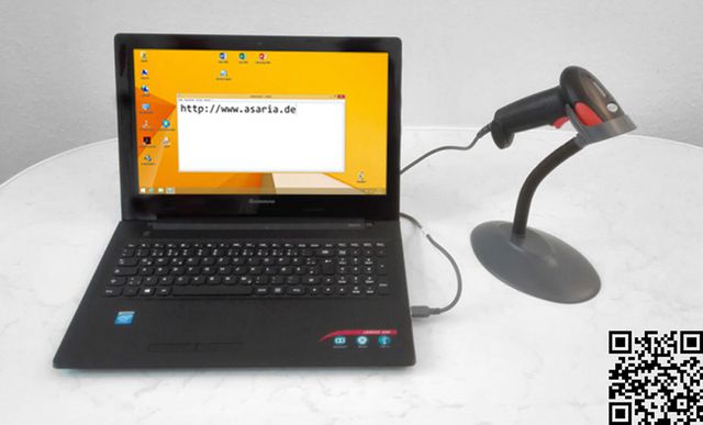 QR Code Scanner Set mieten / Barcodescanner Vermietung