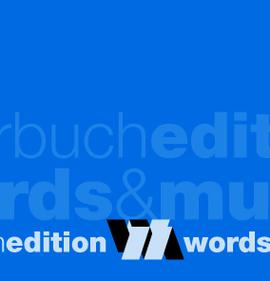 hoerbuchedition words and music