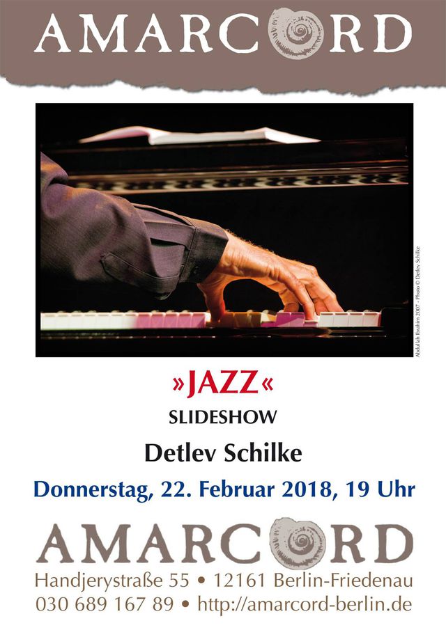 »JAZZ« SLIDESHOW Detlev Schilke