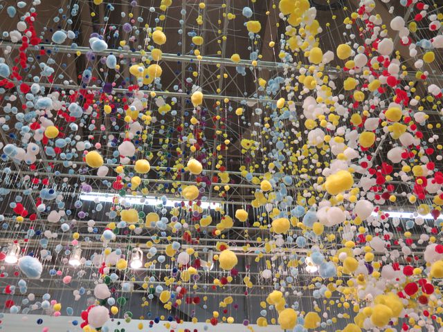 Pompom Installations