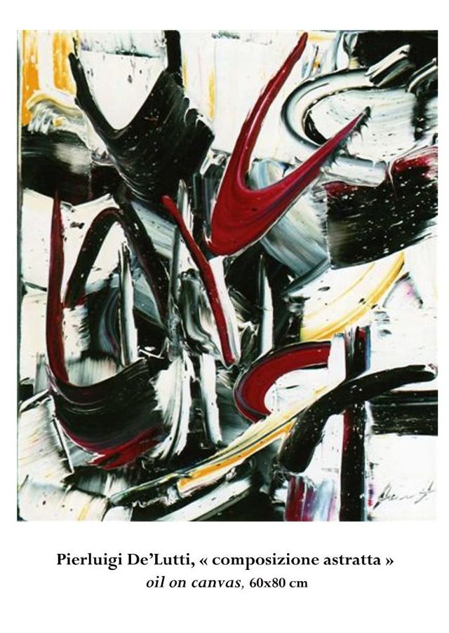 Flyer 'Delluti" Art Exhibition by me Paris 2011