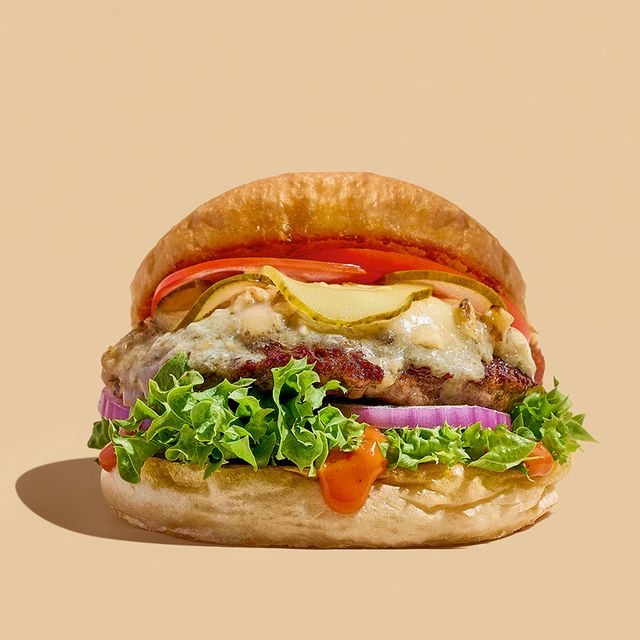 Blau Käse Burger