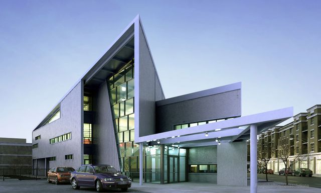 3D-Außen-Office-Rendering
